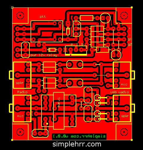 ham-radio-remote-accessory-audio-ptt-power-module-pcb-icom-yaesu-alinco