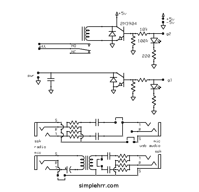 ham-radio-remote-accessory-audio-ptt-power-module-pcb-icom-yaesu-alinco