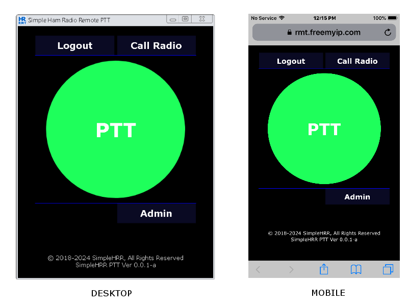 ham radio remote control pc mobile  user interface image 1 Icom, Yaesu, Kenwood.