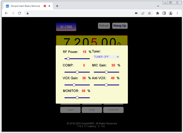 simple ham radio remote user interface ham radio operation raspberry pi icom yaesu kenwood photo-03